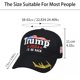 thumbnail image 2 of Gorra Trump 2024 Gorra Donald Trump 2024 Gorra Keep America Great Gorra de béisbol ajustable bordada con camuflaje MAGA, 2 of 5