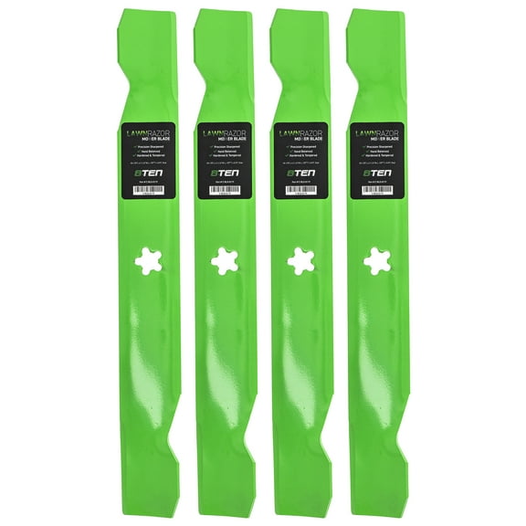 LawnRAZOR High Lift Blade 36 inch for Husqvarna 532138496 4 Pack 810-CBL2331D