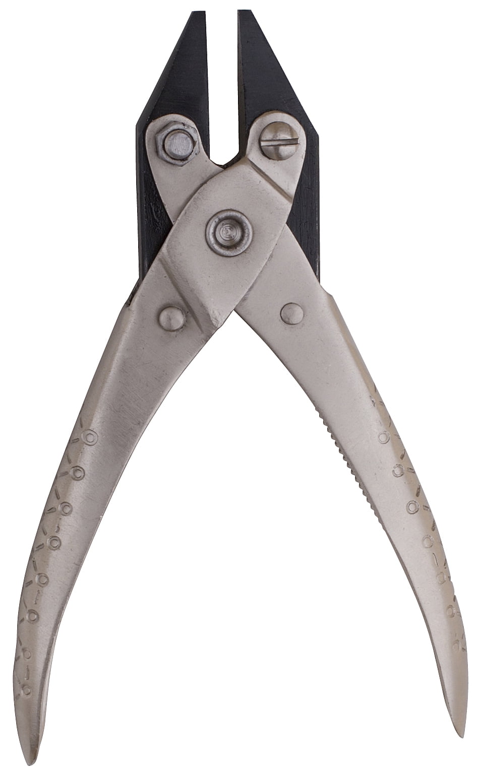 Parallel Action Pliers Flat Nose Smooth Jaw 5-1/2 Jewelry Plier 140mm w/  Spring