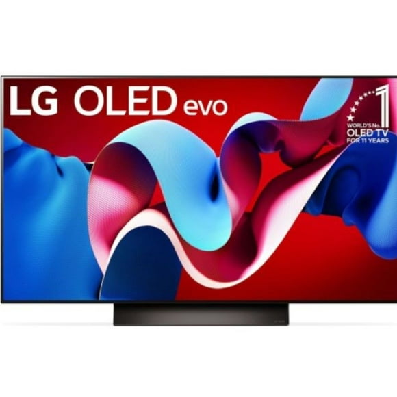 Refurbished (Good) LG C4 48" 4K UHD HDR OLED evo webOS Smart TV (OLED48C4PUA) - 2024
