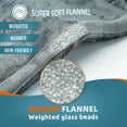thumbnail image 5 of Large Weighted Heating Pad for Neck and Shoulders,40"x24" Electric Heated Neck Shoulder Wrap - 3 Heat Settings,Auto-off with Countdown-(Gray), 5 of 11