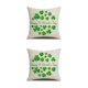 thumbnail image 1 of Ounissouiy Funda de cojín, accesorios para sofá, lino flexible, suministro para el Día de San Patricio, funda de almohada, soporte de cintura tres SXYM50 2Conjunto, 1 of 6