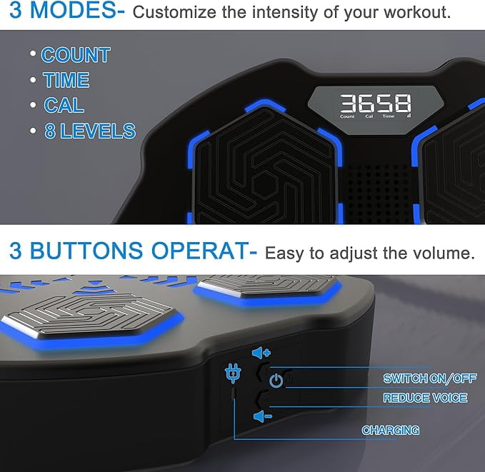 Home Bluetooth Wall Smart Electronic  with Boxing Gloves  Music Boxing Machine