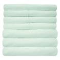 thumbnail image 2 of Sweet Home Collection Soft Brushed Microfiber 7-piece Split King Sheet Set - 4 Pillowcases Mint, 2 of 5