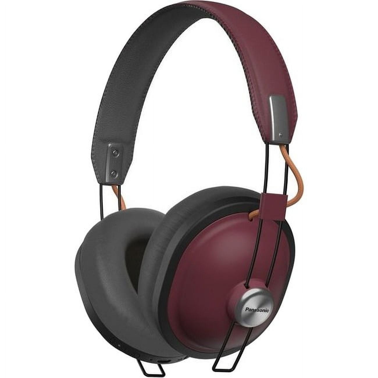 Panasonic RP-HTX80B-K Retro Bluetooth Over-Ear Headphones (Matte Black) 