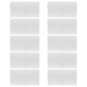 thumbnail image 3 of Sliding Window Lock Limiter Block Hole Safety Window Collision Prevention Home Improvement White 5.00X2.50X1.20CM 10Pcs, 3 of 5