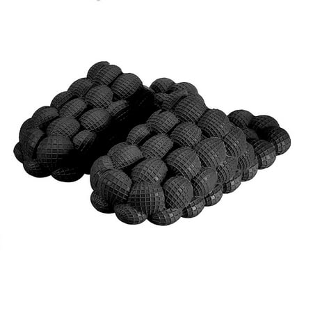 

Bubble Slides for Women and Men Ultra Cushioned Funny Lychee Massage Cloud Slippers Memory Foam Slippers For Women