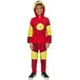 thumbnail image 3 of Marvel Avengers Spider-Verse Spider-Man Venom Iron Man Zip Up Cosplay Coverall Newborn to Little Kid, 3 of 5