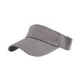 thumbnail image 3 of Trgacdwlo Sports Sun Visor Hats Adjustable Long Brim Cooling Lightweight UV Protection Sun Hat for Men Women Fishing Tennis Gray, 3 of 4