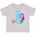 thumbnail image 3 of Inktastic First Birthday Mermaid Girls Baby T-Shirt, 3 of 5