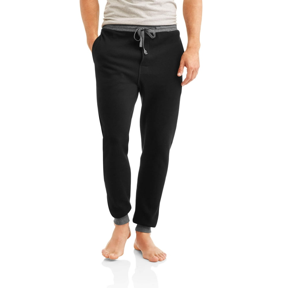 waffle jogger pants