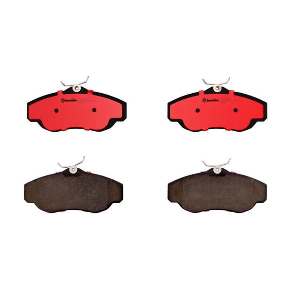 Brembo KT00490 ceramic brake pad and UV coated vented brake disc kit