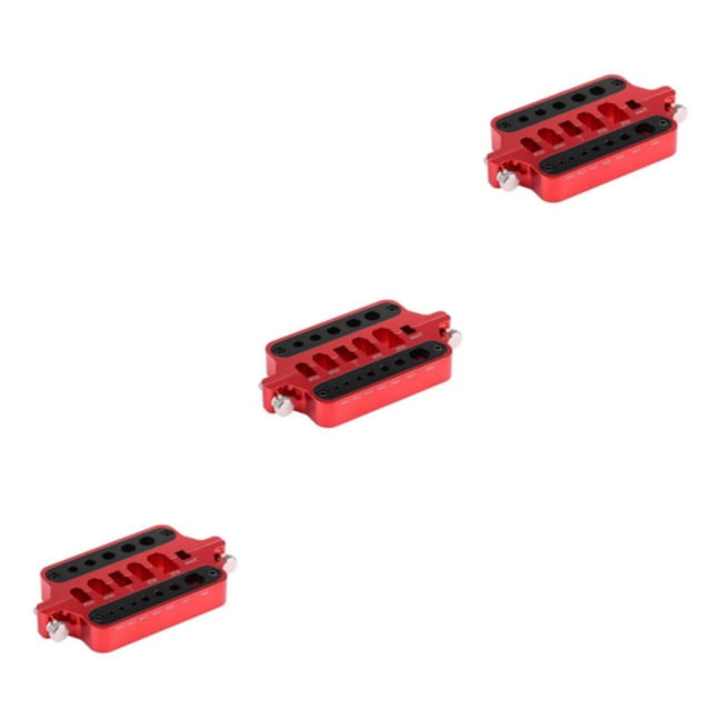 Scienceny Mini portaherramientas de soldadura de Metal RC, modelo de coche, drone, herramientas de soldadura, banco de estación, enchufe en T, Type1 NO1