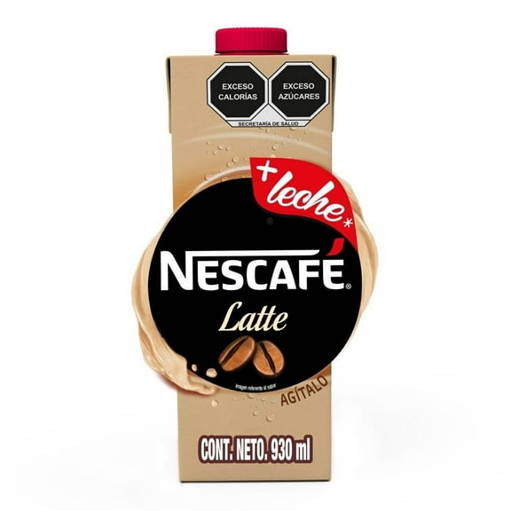 Producto lácteo Nescafé Latte 930 ml