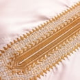 thumbnail image 7 of Thobe for Men Long Sleeve Embroidered Thobe Men Pink Thobe Eid Clothes Muslim Clothes, 7 of 7