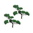 thumbnail image 4 of lionlar 2 Pcs Mini Modèles Arbres Miniatures Bricolage pour Fabrication de Station Modèle 12cm, 4 of 9