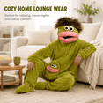 thumbnail image 6 of Big Mouth Monster Onesie Pajamas for Adults, Cartoon Monster Onesie Pajamas for Adults, 6 of 8