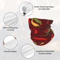 thumbnail image 3 of Neck Gaiter Face Cover Scarf, Hot Chili Soft Face Sun Mask Cover Scarf Headband Cooling Sweat Absorbing Bandanas Hiking Cycling Running, 3 of 7
