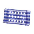 thumbnail image 4 of Piscina inflable Flotación Float Lounger PVC Float Lounge para piscina de verano Azul oscuro, 4 of 8