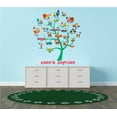 thumbnail image 2 of DAYCARE - Vinyl Mural Art Educational Alphabet Tree Decal Things Starting From Letters A To Z Design Multicolored Daycare Wall Decal - Kids Playroom Personalized Name Childcare Wall Sticker 36" x 40", 2 of 3