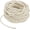 Beige, variant on 5 Yards Twisted Rope Trim, 8mm/0.31 in Beige Soft Polyester Silk Cord 3-Ply Decorative for Gift Bag/DIY Crafts/Home Decor/Curtain Tieback