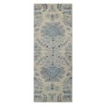 thumbnail image 2 of Rugsotic Carpets Hand Tufted Wool Eco-Friendly 2'6''x10' Area Rugs Runner Beige Blue Oriental High Pile Thick Handmade Anti Skid Indoor Rug for Living Room, Bedroom K00937, 2 of 5