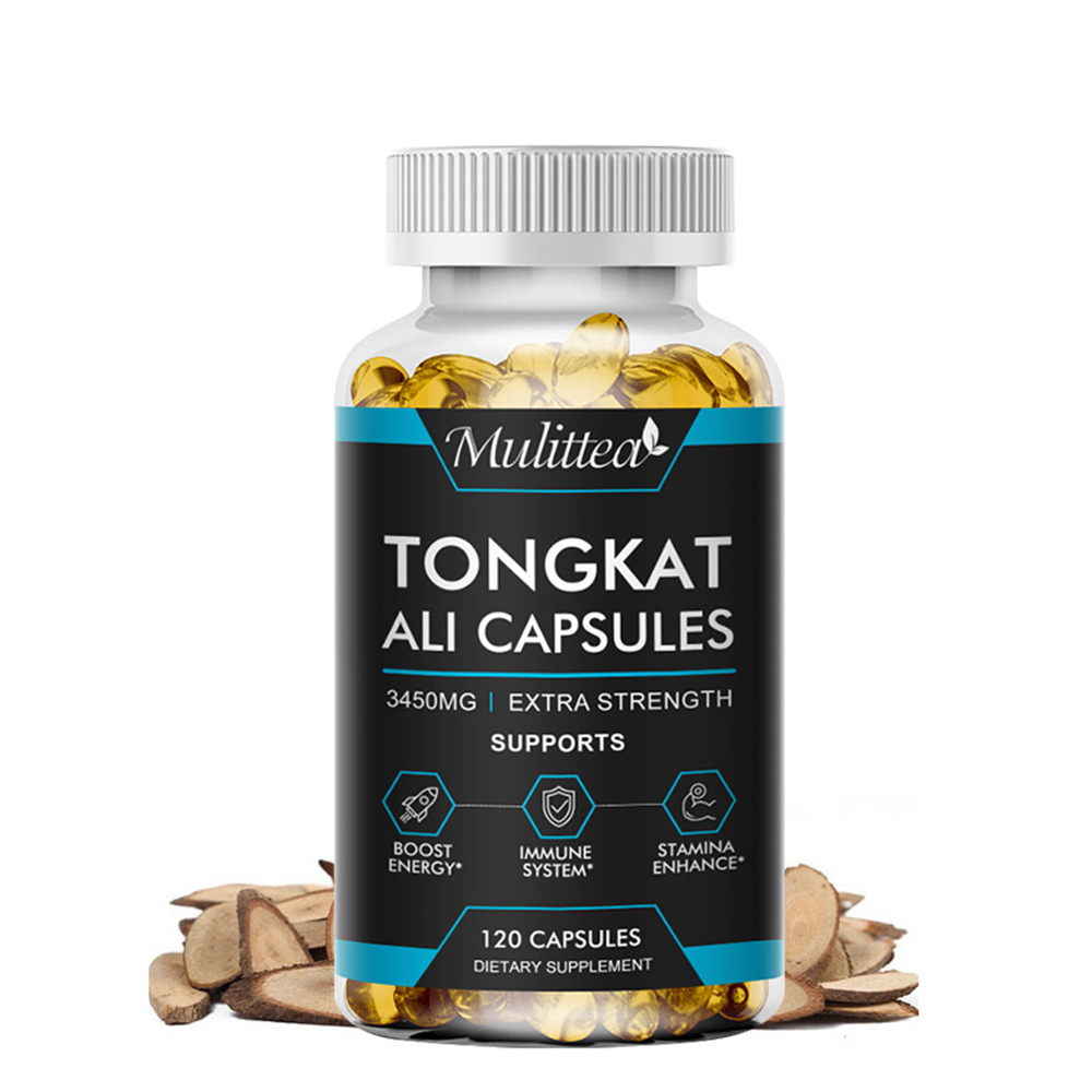 Mulittea Natural Tongkat Ali Root Extract 3450 mg per Serving, 120
