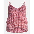 thumbnail image 5 of No Boundaries Layered Lace Tank Top, Women's XXS-XXL, 5 of 5