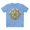 Carolina Blue, variant on Medallion Shirt, Shirt with Medallion, Tee Shirt with Medal