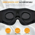 thumbnail image 5 of 3D Sleep Mask with Bluetooth Headphones,Sleep Headphones Breathable Sleeping Headphones for Side Sleepers Best Gift and Travel,Pink, 5 of 7