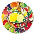thumbnail image 1 of Calcomanías de vinilo impermeables con frutas para portátil, 50 unidades, 1 of 2