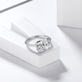 thumbnail image 2 of Stunning 925 Sterling Silver Constellation Ring with Zircon Adjustable Design - Perfect Gift for Women, 2 of 5