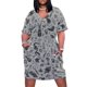 thumbnail image 1 of Vestido de fiesta de brujas para mujer ropa holgada con bolsillos verano, 1 of 7
