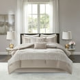 thumbnail image 2 of Home Essence Anett 7 Piece Chenille Jacquard Comforter Set, 2 of 12