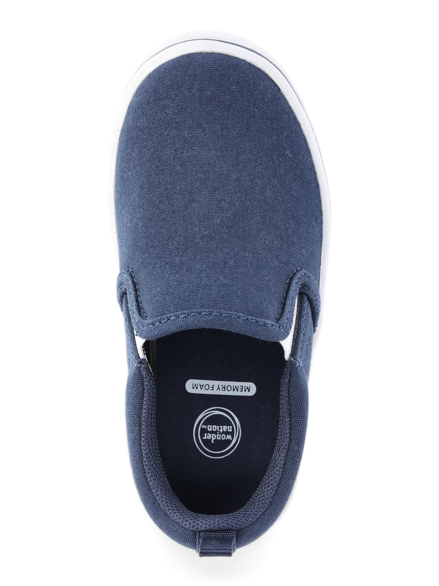 Wonder Nation Baby, Toddler, and Boys Casual Slip-On Sneakers