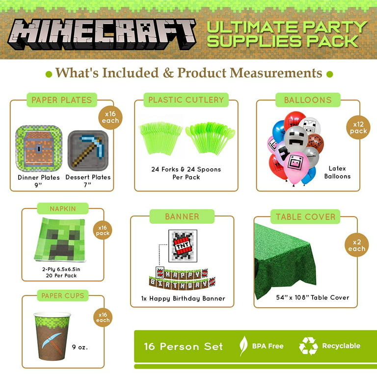 Minecraft printables, Minecraft party, Minecraft party decorations