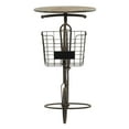 thumbnail image 6 of DecMode 30 In. Brown Metal Plantstands, 6 of 9