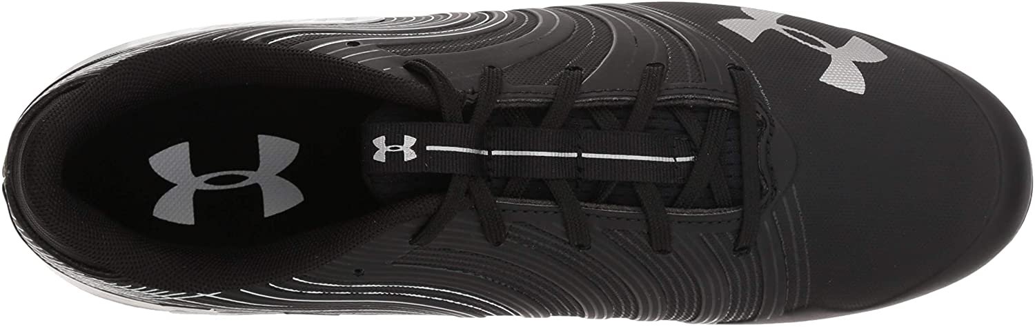 NEW Mens Under Armour Nitro Low MC Football Cleats Black 