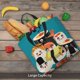 thumbnail image 5 of Easygdp I Love Sushi Bolsa Tote para Mujer, Bolso de Hombro para Trabajo, Playa, Viajes, Compras y Supermercado, 5 of 7