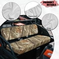 thumbnail image 6 of XYZCANDO Green Camo Forests Seat Cover for UTV Set of 2 Full Back UTV Seats Covers for Kawasaki Mule 4000 4010 Breathable Replacement Bench Seat Cover All-Season Protection, 6 of 7