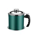 thumbnail image 1 of CAROOTU 3 in 1 Kitchen Stainless Steel Oil Filter Strainer Colander Reuse Fry Oil Can Pot Home, 1 of 7