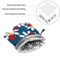 thumbnail image 6 of Salouo Daisies With Ladybugs for Oven Mitts and Potholders BBQ Gloves-Oven Mitts and Pot Holders Non-Slip Cooking Gloves for Cooking Baking Grilling (4-Piece Set), 6 of 6