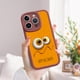 thumbnail image 2 of ¡Expresa tu personalidad con esta peculiar funda plateada mate con estampado de dibujos animados para iPhone 15 Pro Max!, 2 of 3