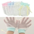 thumbnail image 2 of iaksohdu 1 Pair Infant Mittens Adjustable Design Breathable Unisex Baby Anti-scratch Gloves Baby Supplies, 2 of 8