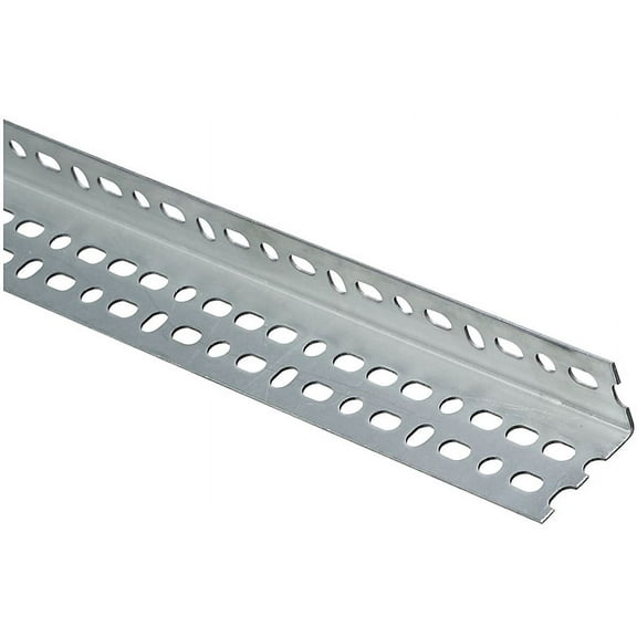 National Hardware Offset Slotted Angle - Stainless Steel, Construction - 2-1/4X4'