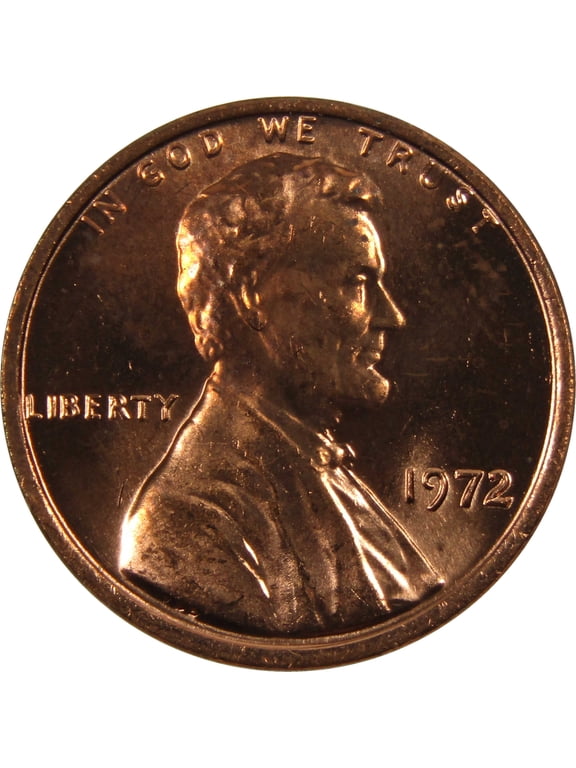 1972 Lincoln Memorial Cent BU Uncirculated Penny 1c Coin