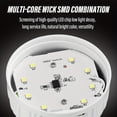 thumbnail image 4 of BIQIANWO Rechargeable LED Camping Bulb with Hook, Portable ABS Lantern, 3 Lighting Modes, Long-Lasting Lithium Battery, Polished Metal Finish, with Hook for Camping, Hiking, Night Fishing, Exploration, 4 of 10