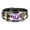 Color4, variant on Anime Bracelet Leather Bracelets Glass Dome Snap Button Bracelet Women Men Jewelry