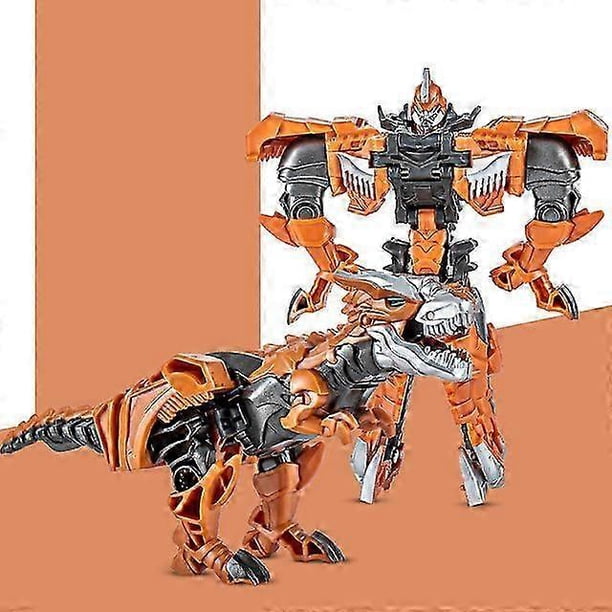 New Transforming Robot Dinosaur Car Deformation Car Toys Inertial Sliding Car Automatic Transform Toy Boys Amazing Gifts Kid Toy