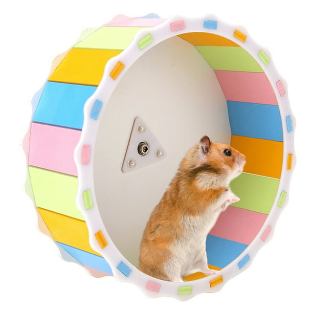Hamster Wheel Silent Spinning Running Wheel Exercise Wheel for Small Animals
